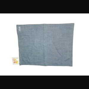 Atelier Saucier 17" X 13" Reversible Denim And Striped Place Mat Replacement NWT
